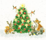 Oh Christmas Tree Cross Stitch Kit, Bothy Threads - Wrendale Designs