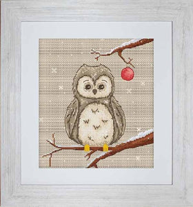 Owl Cross Stitch Kit, Luca-s B1046