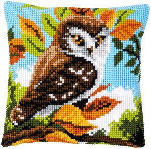 Owl in the Bushes CROSS Stitch Tapestry Kit, Vervaco PN-0148147