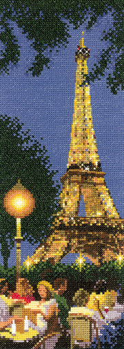 Paris Cross Stitch Kit, John Clayton Internationals, Heritage Crafts