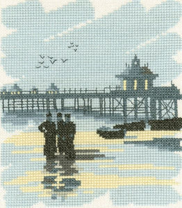 Pier Cross Stitch Kit, Twilights, Heritage Crafts