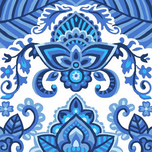 China Blue Tapestry CANVAS -Grafitec C16-009