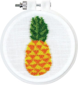 Punch Needle Kit, Pineapple Punch Needle Embroidery Starter Kit 228