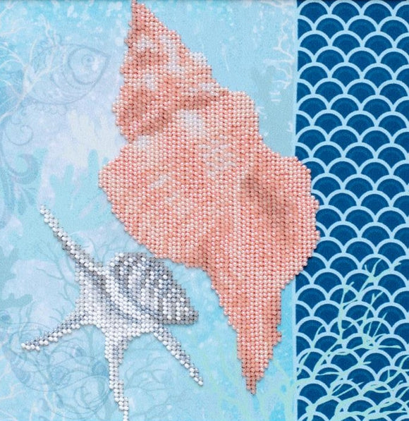 Realm of the Ocean Bead Embroidery Kit, Bead Work Kit VDV, TN-1026