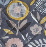 Scandinavian Bloom Needlework Bag, Knitting Organiser, Craft Bag