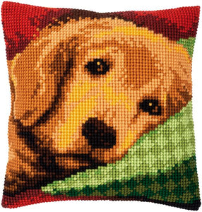 Sleepy Little Dog CROSS Stitch Tapestry Kit, Vervaco PN-0158268