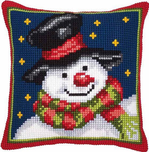 Snowman CROSS Stitch Tapestry Kit, Vervaco PN-0008727