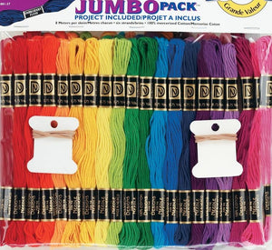 Stranded Cotton Embroidery Thread Pack of 105 -Janlynn JUMBO Set