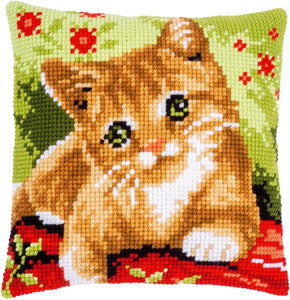 Sweet Kitten CROSS Stitch Tapestry Kit, Vervaco pn-0195926