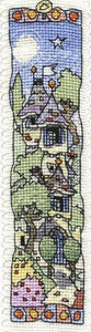 Tall Chateau Bookmark Cross Stitch Kit, Michael Powell Art BM016