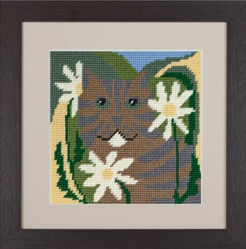 Cat Tapestry Kit, Tiger, Cleopatra's Needle CS3