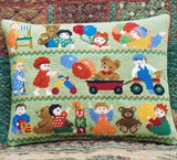 Toddlers at Play Tapestry Kit, Needlepoint Kit, The Fei Collection