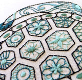 Turtle Embroidery Kit, Cinnamon Stitching