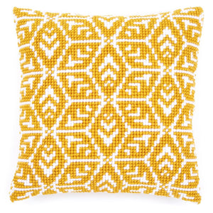 Geometric Gold CROSS Stitch Tapestry Kit, Vervaco PN-0166924