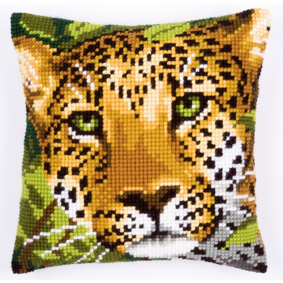 Leopard CROSS Stitch Tapestry Kit, Vervaco pn-0144823