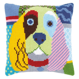 Modern Dog CROSS Stitch Tapestry Kit, Vervaco pn-0156109