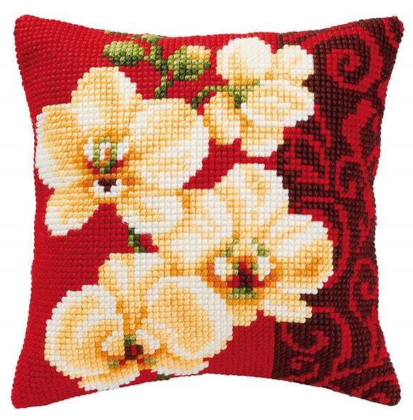 Orchid CROSS Stitch Tapestry Kit, Vervaco PN-0008790
