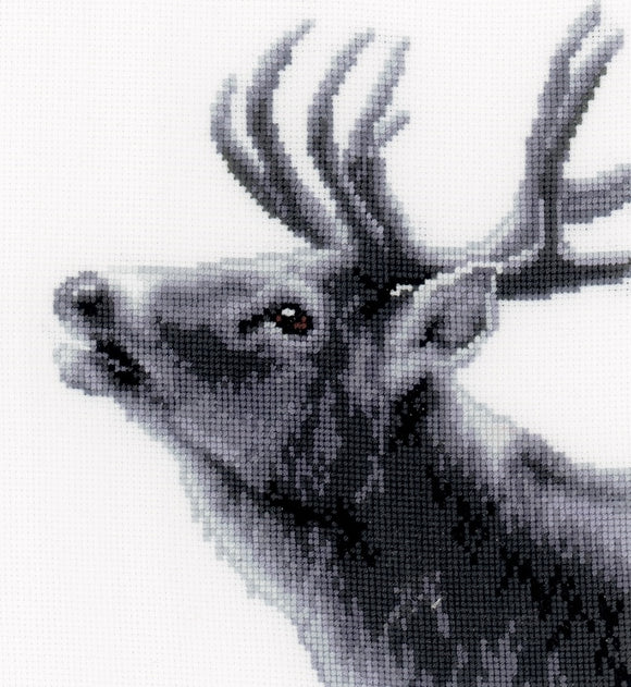 Roaring Stag Counted Cross Stitch Kit, Vervaco pn-0149793