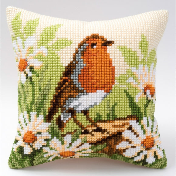 Spring Robin CROSS Stitch Tapestry Kit, Vervaco PN-0008480