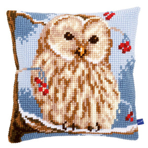 Winter Owl CROSS Stitch Tapestry Kit, Vervaco pn-0155143