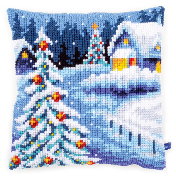 Winter Scene CROSS Stitch Tapestry Kit, Vervaco pn-0154633