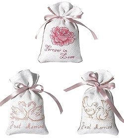Wedding Cross Stitch Kit Gift Bag Set, Luca-s