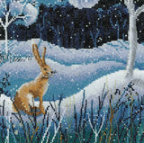 Winter Forest Cross Stitch Kit, Heritage Crafts