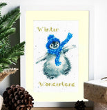 Winter Wonderland Christmas Card Cross Stitch Kit, Bothy Threads XMAS55