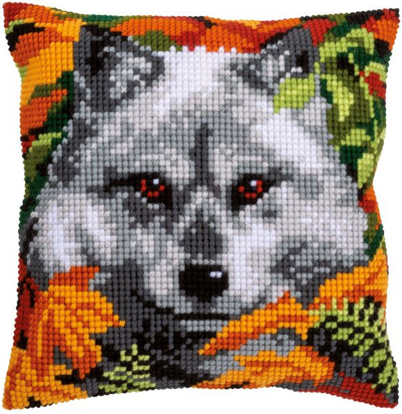 Wolf CROSS Stitch Tapestry Kit, Vervaco PN-0158066