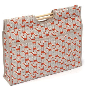 Woodland Fox Needlework Bag, Knitting Organiser, Craft Bag