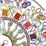 Zenbroidery Embroidery Kit, Sewing Mandala 4049/4060