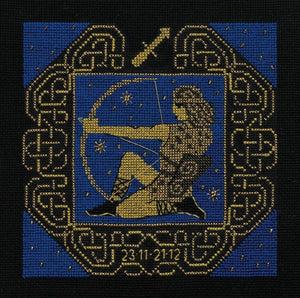 Zodiac Sagittarius Counted Cross Stitch Kit Riolis R1209