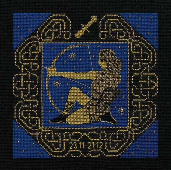 Zodiac Sagittarius Counted Cross Stitch Kit Riolis R1209
