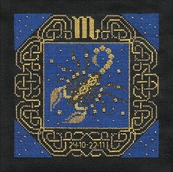 Zodiac Scorpio Counted Cross Stitch Kit Riolis R1208